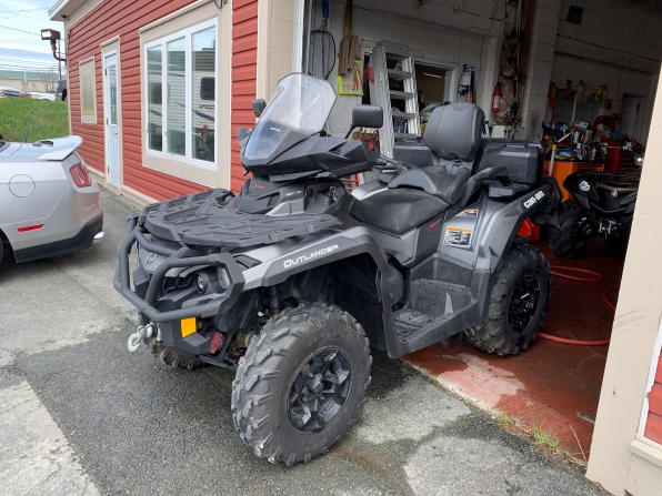2015 CAN AM OUTLANDER MAX XT 1000 BRUSHED ALUMINUM 