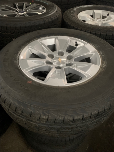 2018 CHEVROLET 18 INCH ALLOYS 