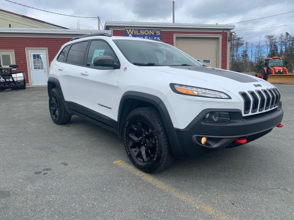 2018 JEEP CHEROKEE TRAILHAWK TOW GROUP ROOF LEATHER 