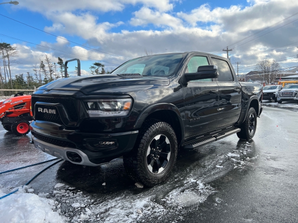 2021 RAM 1500 CREW CAB REBEL 4WD ECO DIESEL 10K 