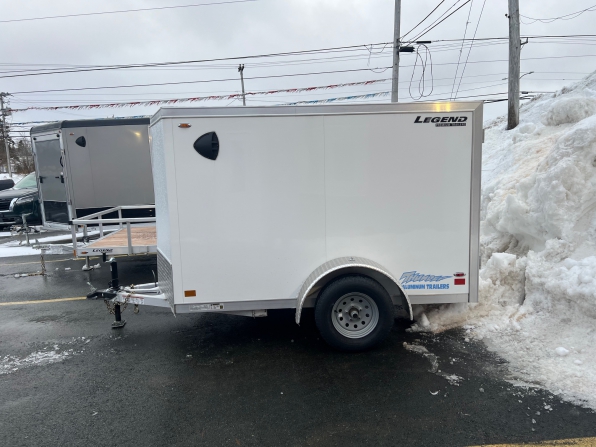 2024 LEGEND 5 X 8 ALL ALUMINUM ENCLOSED TRAILER